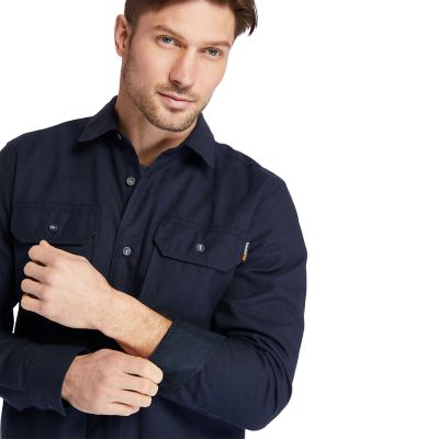 Men's Timberland PRO® Woodfort Heavyweight Flannel Work Shirt