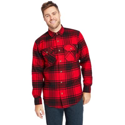 timberland flannel jacket