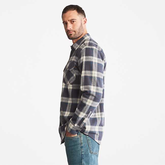 Grey Sweatpants with Yellow Plaid Shirt Outfits For Men (2 ideas