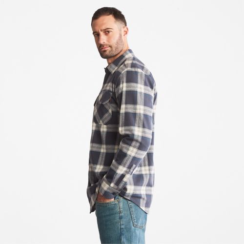 Men's Timberland PRO® Woodfort Heavyweight Flannel Work Shirt-