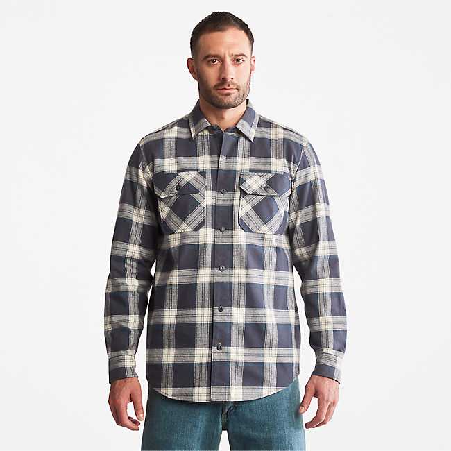 Men's Woodfort Heavyweight Flannel Work Shirt