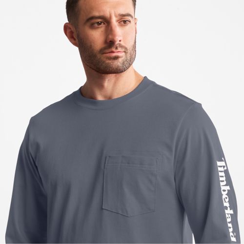 Men's Timberland PRO® Cotton Core Flame-Resistant Long-Sleeve T-Shirt-