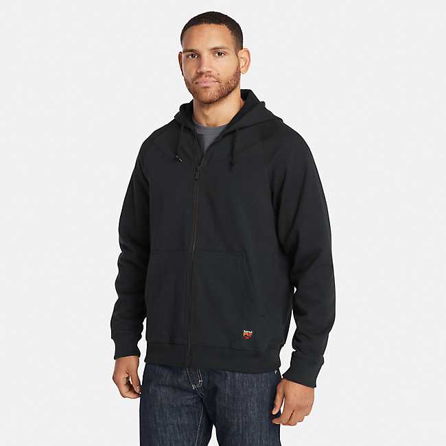 Visitor Men's Heavyweight Sherpa Lined Thermal Hoodie Jacket, Navy, S at   Men's Clothing store