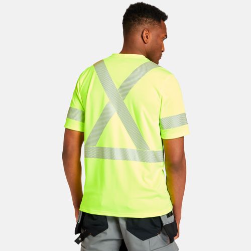 Men's Timberland PRO® Wicking Good High Visibility Short-Sleeve T-Shirt-