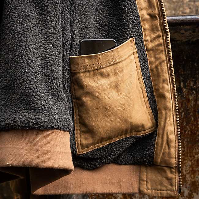 Manteau à capuchon en toile doublée Timberland PRO® Gritman pour hommes