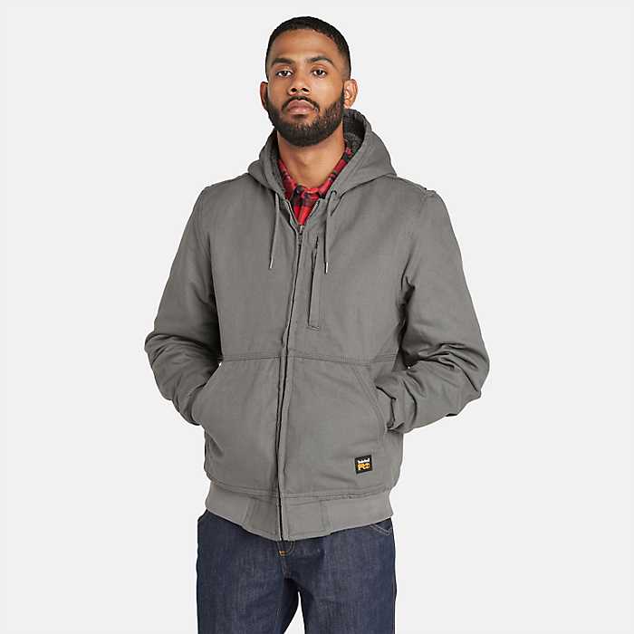 lección Basura Silicio Men's Timberland PRO® Gritman Fleece-Lined Hooded Canvas Jacket
