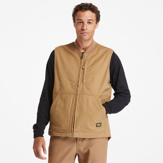 TIMBERLAND | Men's Timberland PRO® Gritman Lined Canvas Vest