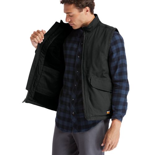 timberland fleece vest