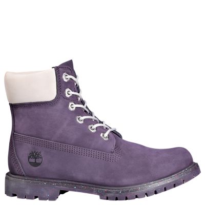 timberland purple womens boots
