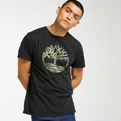 Men's Camo Tree Logo T-Shirt | Timberland CA Store