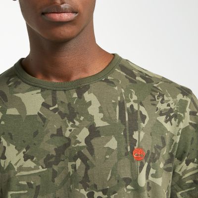 timberland camo t shirt