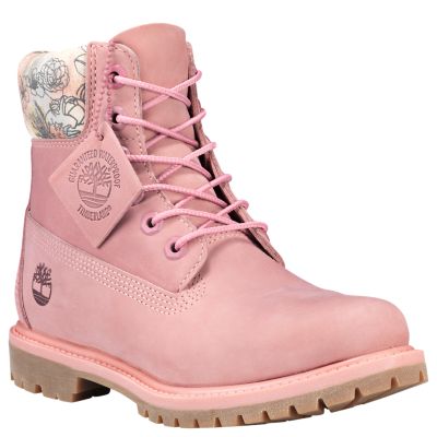 timberland pink boots canada