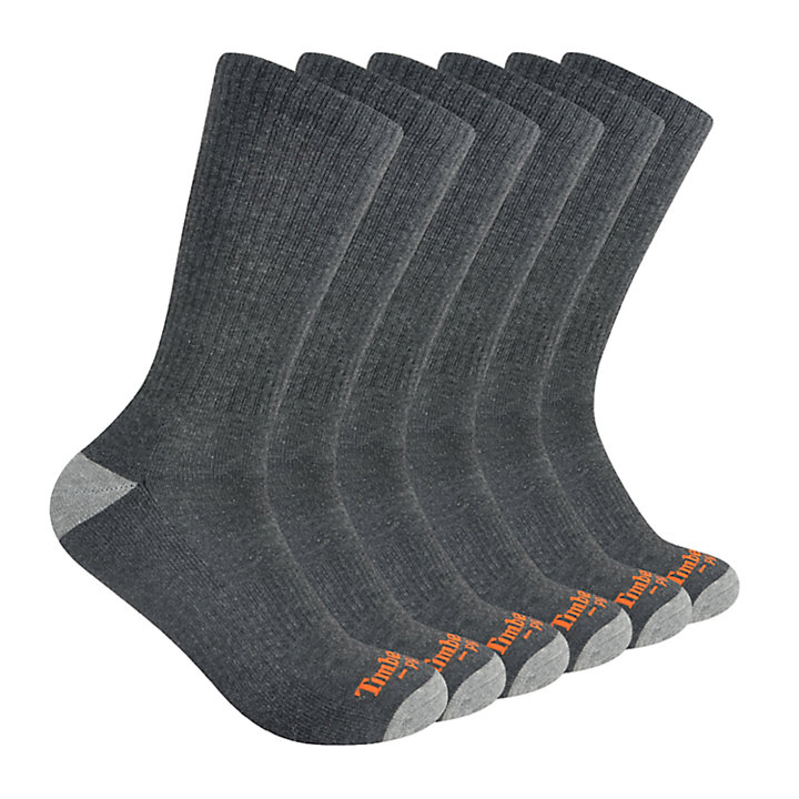 Men's Timberland PRO® Performance Crew Socks (6-Pack)-