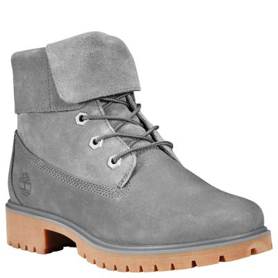 gray women's timberland boots