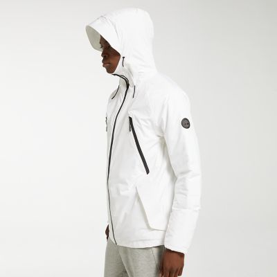 timberland white jacket