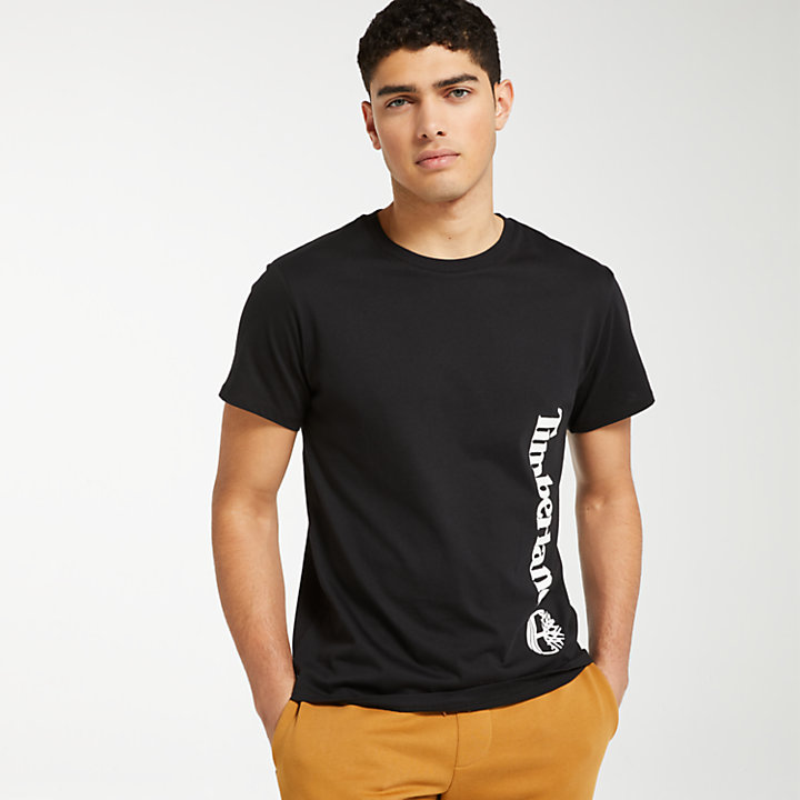 Men's Offset Linear Logo T-Shirt | Timberland CA Store
