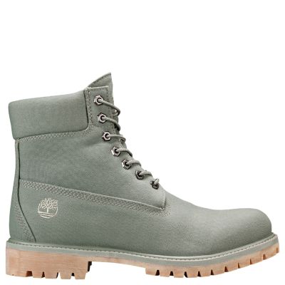 timberland canvas boots