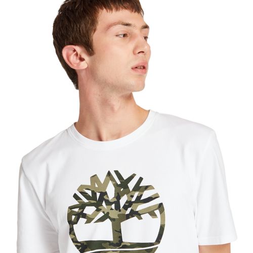 Men's Kennebec River Camo Tree Logo T-Shirt-