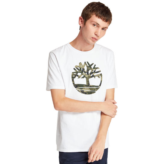 Men's Kennebec River Camo Tree Logo T-Shirt