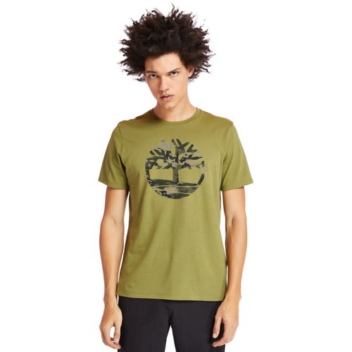 Men's Kennebec River Camo Tree Logo T-Shirt-
