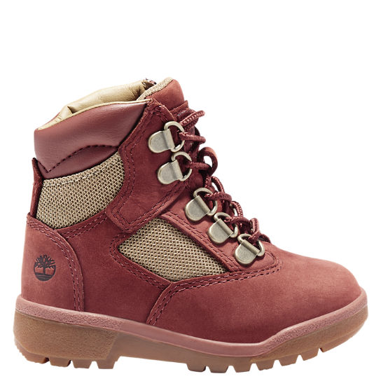 Toddler 6-Inch Mixed-Media Field Boots