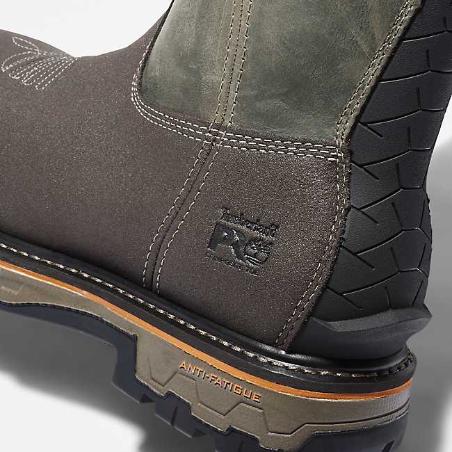 Pull Waterproof Grit Toe | Timberland True Boot Men\'s US Composite On Work