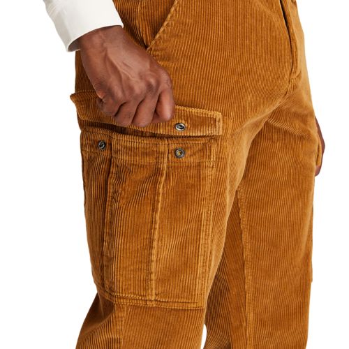 Men's Corduroy Cargo Pants-