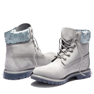 timberland womens grey boots