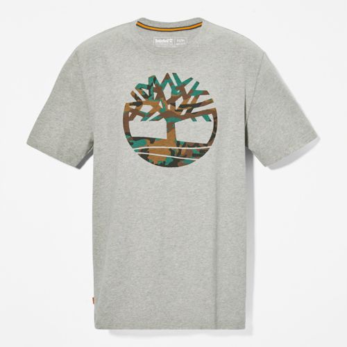 T-shirt Outdoor Heritage à logo arbre camouflage pour hommes-