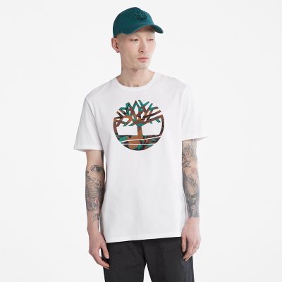 T-shirt Outdoor Heritage à logo arbre camouflage pour hommes