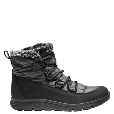 timberland black winter boots