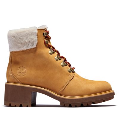 timberland style boots with fur
