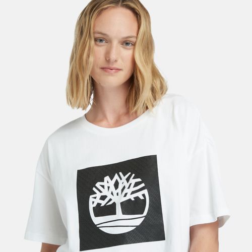Women's Cropped Logo T-Shirt-