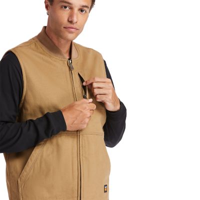 Men's Big & Tall Timberland PRO® Gritman Lined Canvas Vest