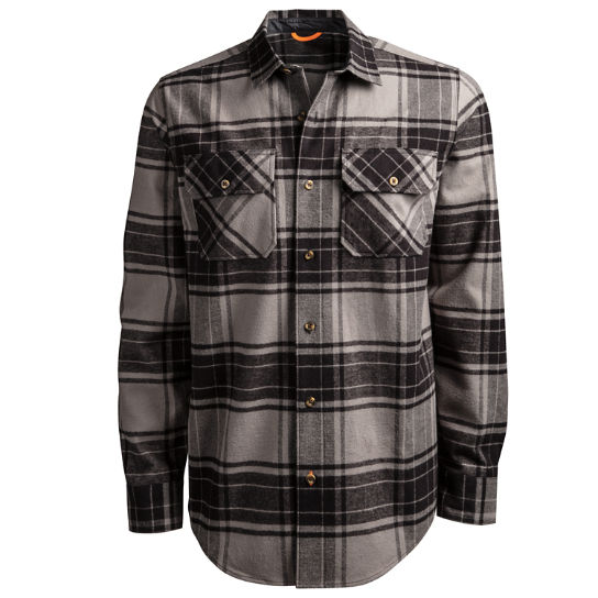 Men's Big & Tall Timberland PRO® Woodfort Heavyweight Flannel Work Shirt