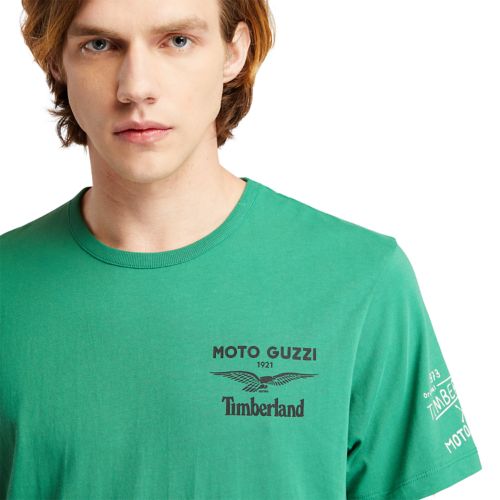 Men's Moto Guzzi x Timberland® Short Sleeve Tee-