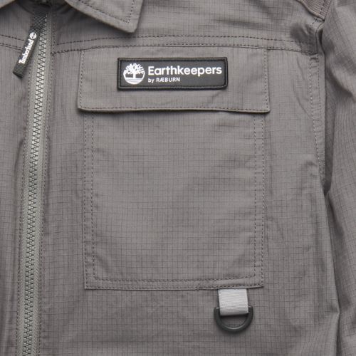 All Gender Earthkeepers® by Raeburn Long Sleeve Woven Overshirt-