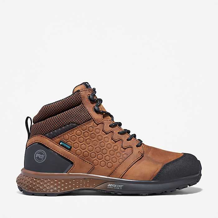 importante silueta Polémico Men's Timberland PRO® Reaxion Waterproof Soft-Toe Hiker Work Boots