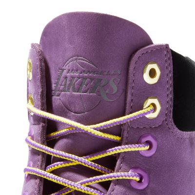 purple timberland shoes