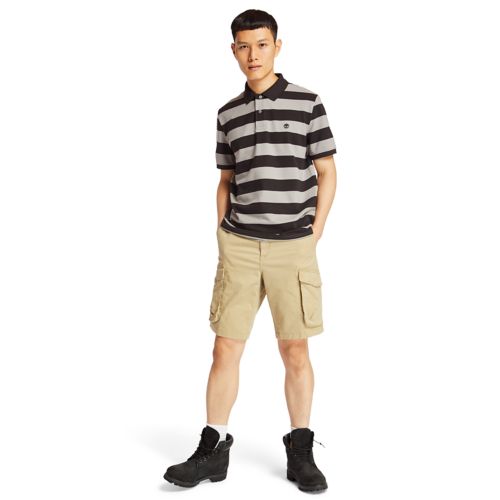 Men's Millers River Striped Rugby Shirt-