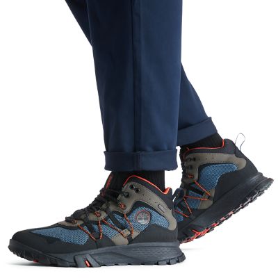 timberland garrison hiking waterproof trail mid boots