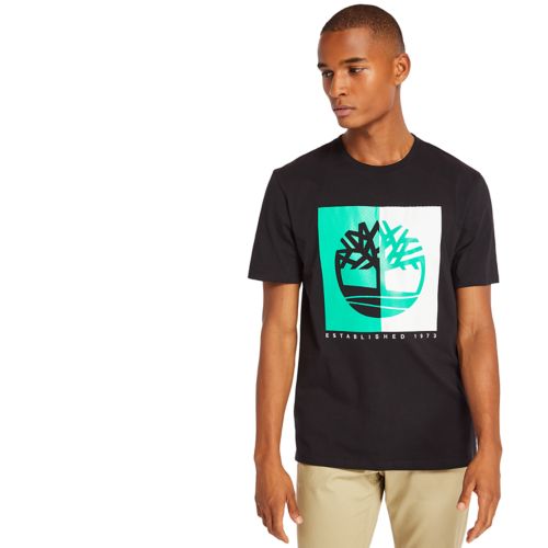 Men's Kennebec River Box Logo T-Shirt-