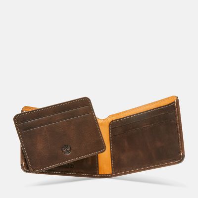 Bifold Stitched Leather Wallet