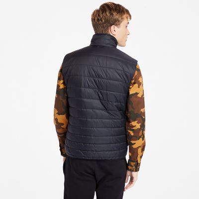 timberland quilted vest