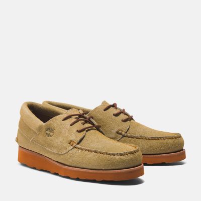 Men's 3-Eye Wedge Boat Shoe