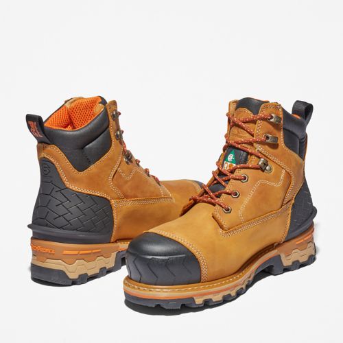 Men's Timberland PRO® Boondock HD 6-Inch Waterproof Comp-Toe Work Boots-