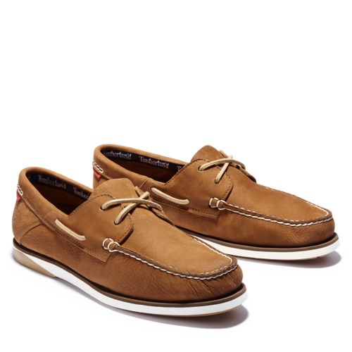Men's Atlantis Break Leather Boat Shoes | Timberland US Store