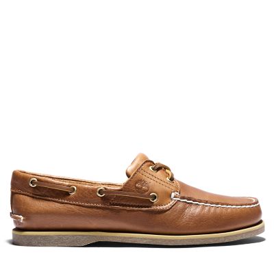 Men's Classic 2-Eye Leather Boat Shoes | Timberland US Store