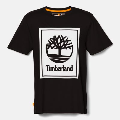 Short US T-Shirt Stack Logo | Timberland Sleeve