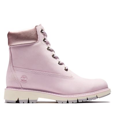 pink and grey timberland boots